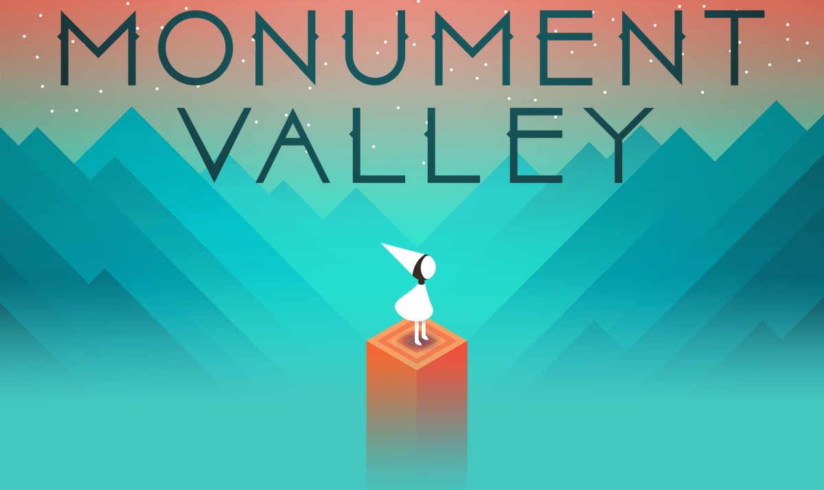 Jogo de puzzle para telemóvel Monument Valley para iPhone