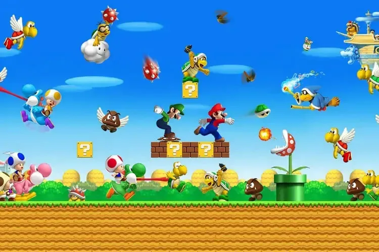 Grafica di Super Mario Run