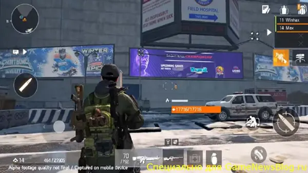 Escouade en mission coop